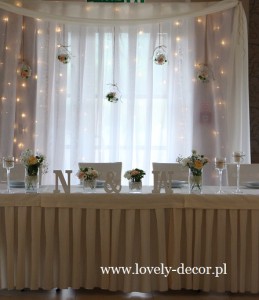 dekoracje weselne hoszów bieszczadzka ostoja